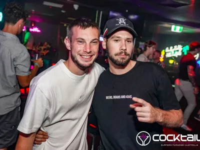 A professional photo of guests enjoying themselves at Cocktails Nightclub from our gallery.