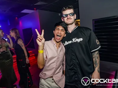 A professional photo of guests enjoying themselves at Cocktails Nightclub from our gallery.