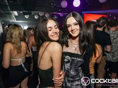 A professional photo of guests enjoying themselves at Cocktails Nightclub from our gallery.