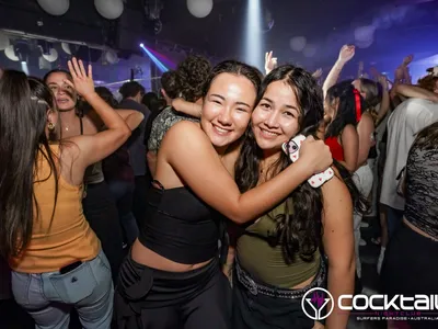 A professional photo of guests enjoying themselves at Cocktails Nightclub from our gallery.