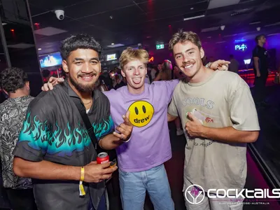 A professional photo of guests enjoying themselves at Cocktails Nightclub from our gallery.