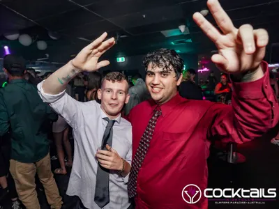 A professional photo of guests enjoying themselves at Cocktails Nightclub from our gallery.