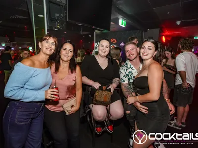 A professional photo of guests enjoying themselves at Cocktails Nightclub from our gallery.