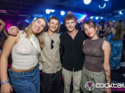 A professional photo of guests enjoying themselves at Cocktails Nightclub from our gallery.