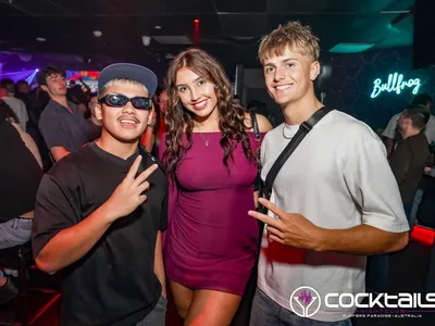 A professional photo of guests enjoying themselves at Cocktails Nightclub from our gallery.