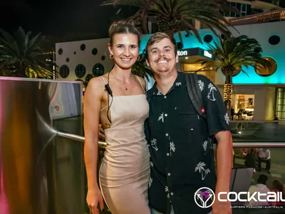 A professional photo of guests enjoying themselves at Cocktails Nightclub from our gallery.