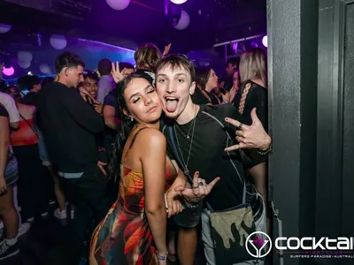 A professional photo of guests enjoying themselves at Cocktails Nightclub from our gallery.