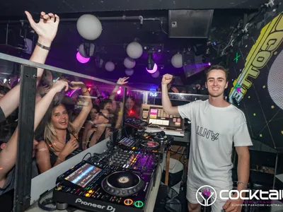 A professional photo of guests enjoying themselves at Cocktails Nightclub from our gallery.