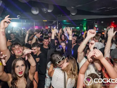 A professional photo of guests enjoying themselves at Cocktails Nightclub from our gallery.