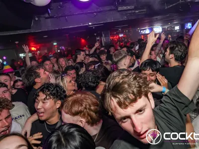 A professional photo of guests enjoying themselves at Cocktails Nightclub from our gallery.