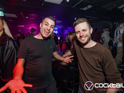 A professional photo of guests enjoying themselves at Cocktails Nightclub from our gallery.