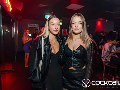 A professional photo of guests enjoying themselves at Cocktails Nightclub from our gallery.