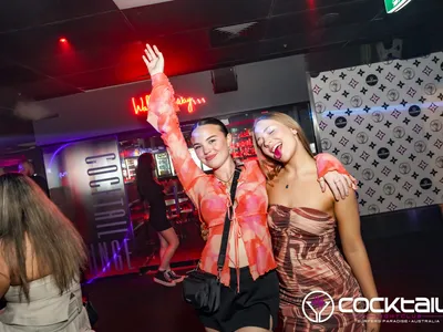 A professional photo of guests enjoying themselves at Cocktails Nightclub from our gallery.