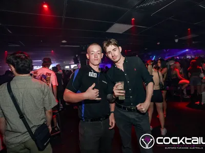 A professional photo of guests enjoying themselves at Cocktails Nightclub from our gallery.