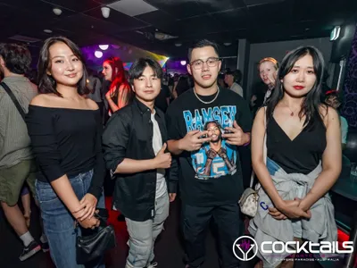 A professional photo of guests enjoying themselves at Cocktails Nightclub from our gallery.