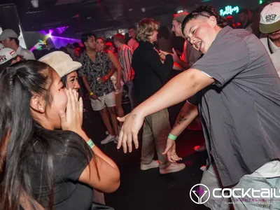 A professional photo of guests enjoying themselves at Cocktails Nightclub from our gallery.