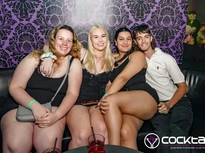 A professional photo of guests enjoying themselves at Cocktails Nightclub from our gallery.