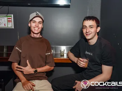 A professional photo of guests enjoying themselves at Cocktails Nightclub from our gallery.