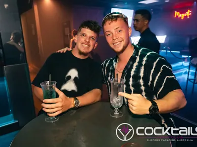 A professional photo of guests enjoying themselves at Cocktails Nightclub from our gallery.