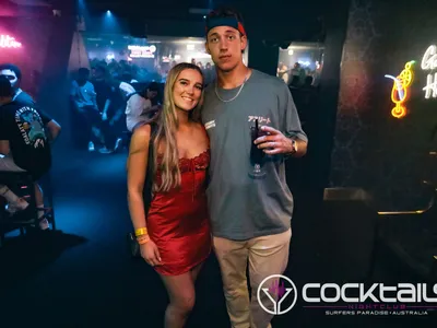 A professional photo of guests enjoying themselves at Cocktails Nightclub from our gallery.