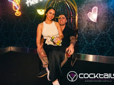 A professional photo of guests enjoying themselves at Cocktails Nightclub from our gallery.