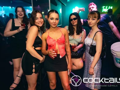 A professional photo of guests enjoying themselves at Cocktails Nightclub from our gallery.