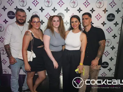 A professional photo of guests enjoying themselves at Cocktails Nightclub from our gallery.