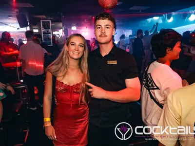 A professional photo of guests enjoying themselves at Cocktails Nightclub from our gallery.