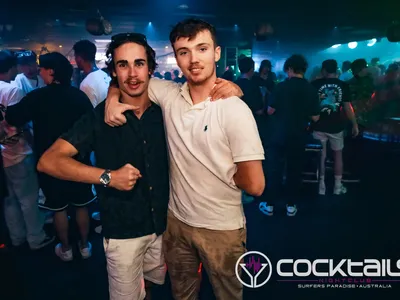 A professional photo of guests enjoying themselves at Cocktails Nightclub from our gallery.