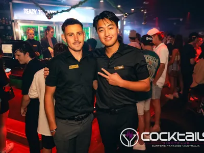 A professional photo of guests enjoying themselves at Cocktails Nightclub from our gallery.