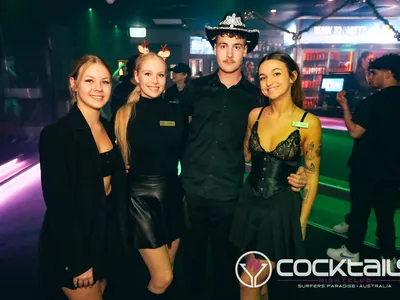 A professional photo of guests enjoying themselves at Cocktails Nightclub from our gallery.