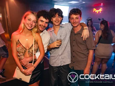 A professional photo of guests enjoying themselves at Cocktails Nightclub from our gallery.