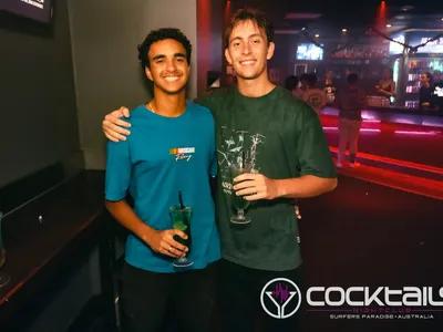 A professional photo of guests enjoying themselves at Cocktails Nightclub from our gallery.