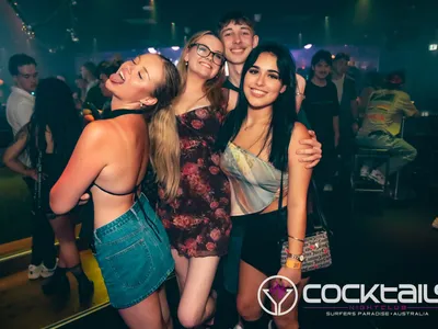 A professional photo of guests enjoying themselves at Cocktails Nightclub from our gallery.