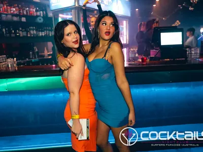 A professional photo of guests enjoying themselves at Cocktails Nightclub from our gallery.