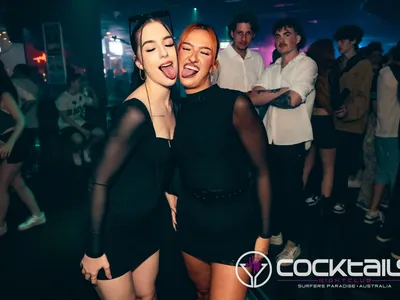 A professional photo of guests enjoying themselves at Cocktails Nightclub from our gallery.