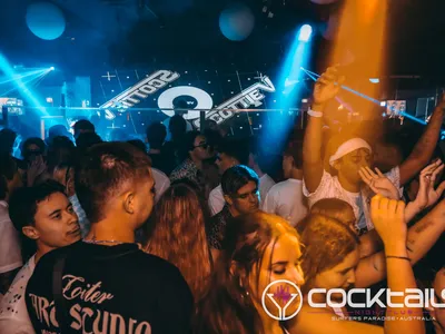 A professional photo of guests enjoying themselves at Cocktails Nightclub from our gallery.