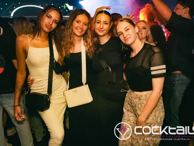 A professional photo of guests enjoying themselves at Cocktails Nightclub from our gallery.