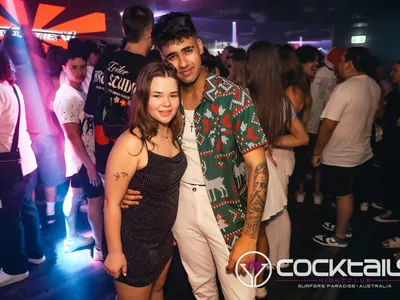 A professional photo of guests enjoying themselves at Cocktails Nightclub from our gallery.