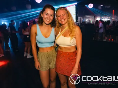 A professional photo of guests enjoying themselves at Cocktails Nightclub from our gallery.