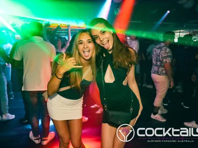 A professional photo of guests enjoying themselves at Cocktails Nightclub from our gallery.