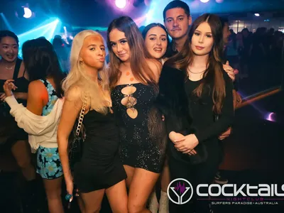 A professional photo of guests enjoying themselves at Cocktails Nightclub from our gallery.