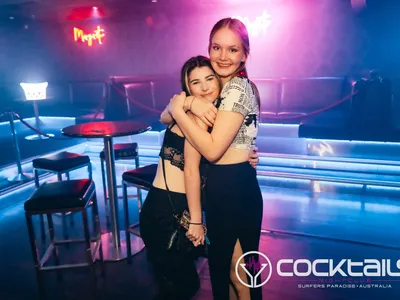 A professional photo of guests enjoying themselves at Cocktails Nightclub from our gallery.