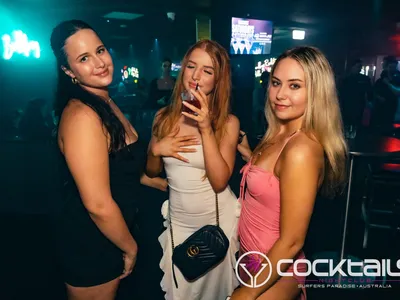 A professional photo of guests enjoying themselves at Cocktails Nightclub from our gallery.