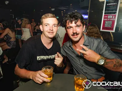 A professional photo of guests enjoying themselves at Cocktails Nightclub from our gallery.