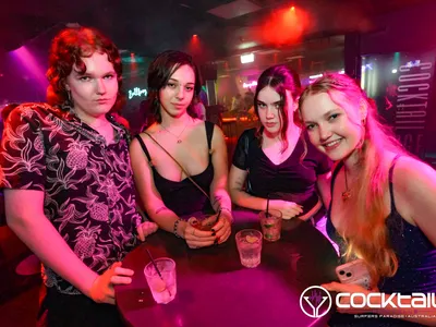 A professional photo of guests enjoying themselves at Cocktails Nightclub from our gallery.