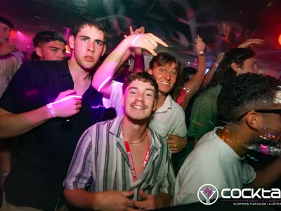 A professional photo of guests enjoying themselves at Cocktails Nightclub from our gallery.