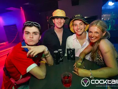 A professional photo of guests enjoying themselves at Cocktails Nightclub from our gallery.