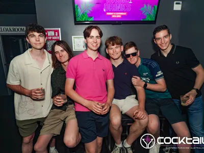 A professional photo of guests enjoying themselves at Cocktails Nightclub from our gallery.