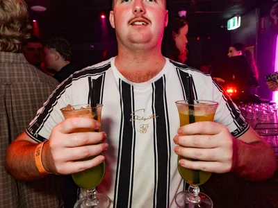 A professional photo of guests enjoying themselves at Cocktails Nightclub from our gallery.